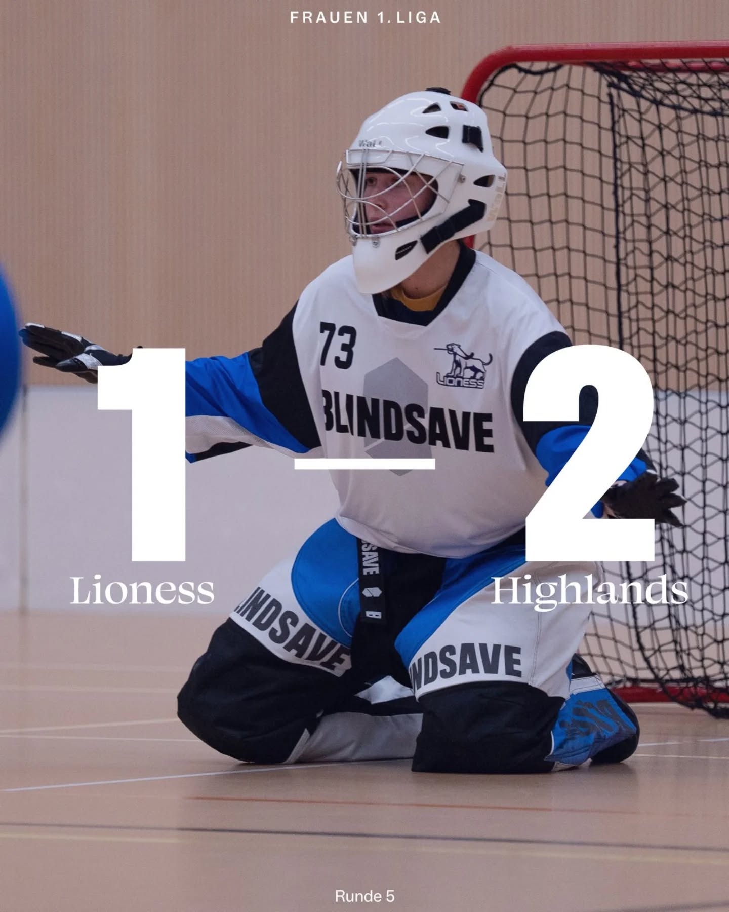 Resultatflash Damen!💙🤍🦁
🔵⚪️
Trotz X Chancen gelang es unseren Löwinnen nicht, mehr als ein Ball im Tor zu versenken. Somit verliert man mit 1:2 gegen @zugerhighlandsfloorball.
🔵⚪️
Grafik: @michel.domeisen 
Foto: @n.rechberger 
🔵⚪️
#lioness #floorballzurichlioness #damen #resultatflash #swissunihockey #iff #unihockey #floorball #innebandy #salibandy #salmingfloorball #taurussports