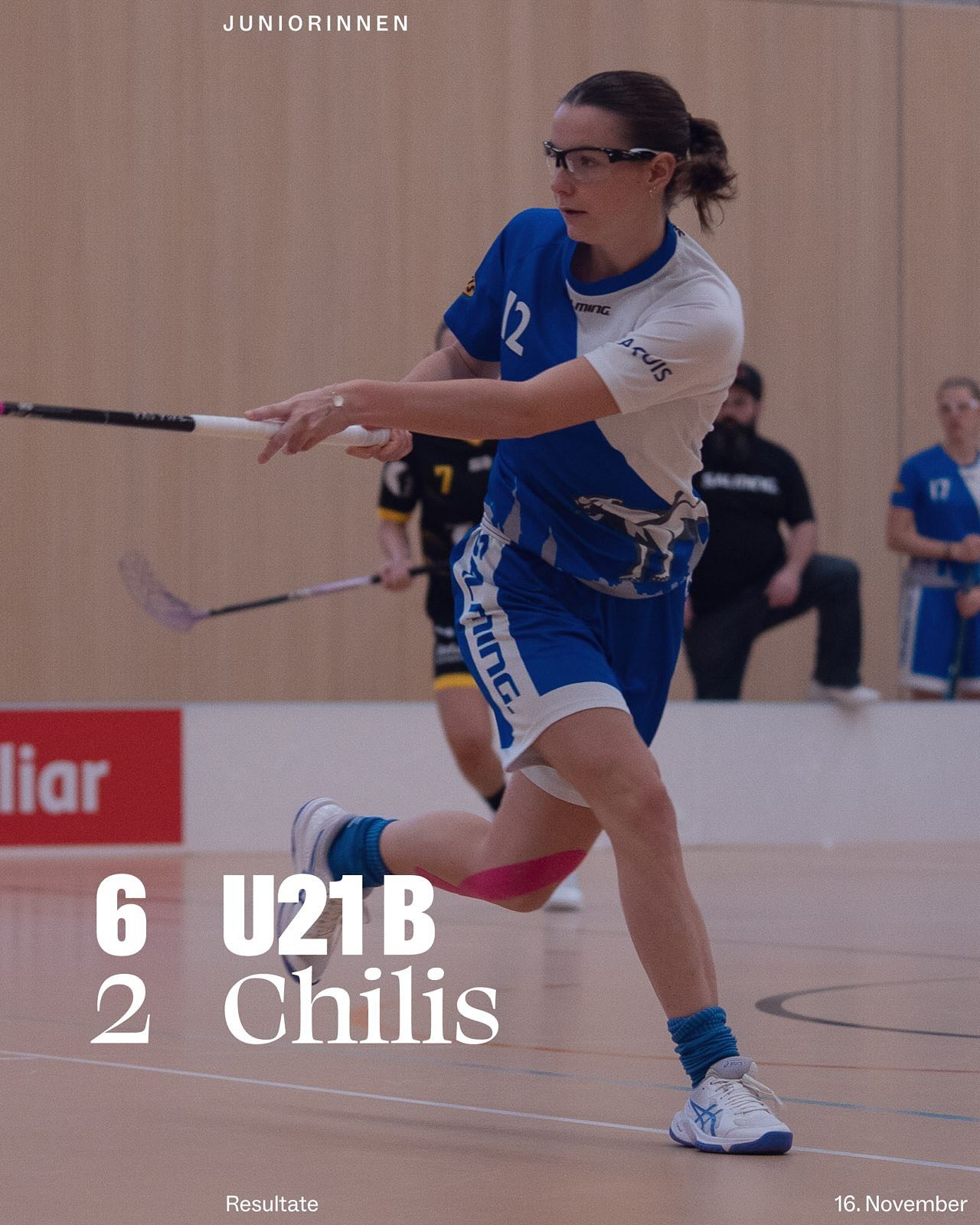 Resultatflash Juniorinnen!
🔵⚪️
U21b:
✅ vs. @chilisrr 
🔵⚪️
U17b:
✅ vs. @unihockey_basi_nueri 
❌ vs. @uhc_lok_reinach 
🔵⚪️
C Weiss:
❌ vs. JD Jets
❌ vs. Lioness C Blau
🔵⚪️
C Blau:
✅ vs. Lioness C Weiss
✅ vs. @redants_floorball 
🔵⚪️
Grafik: @michel.domeisen 
Fotos: @n.rechberger 
🔵⚪️
#resultatflash #juniorinnen #meisterschaft #floorballzurichlioness #swissunihockey #iff #unihockey #innebandy #salibandy #floorball #taurussports