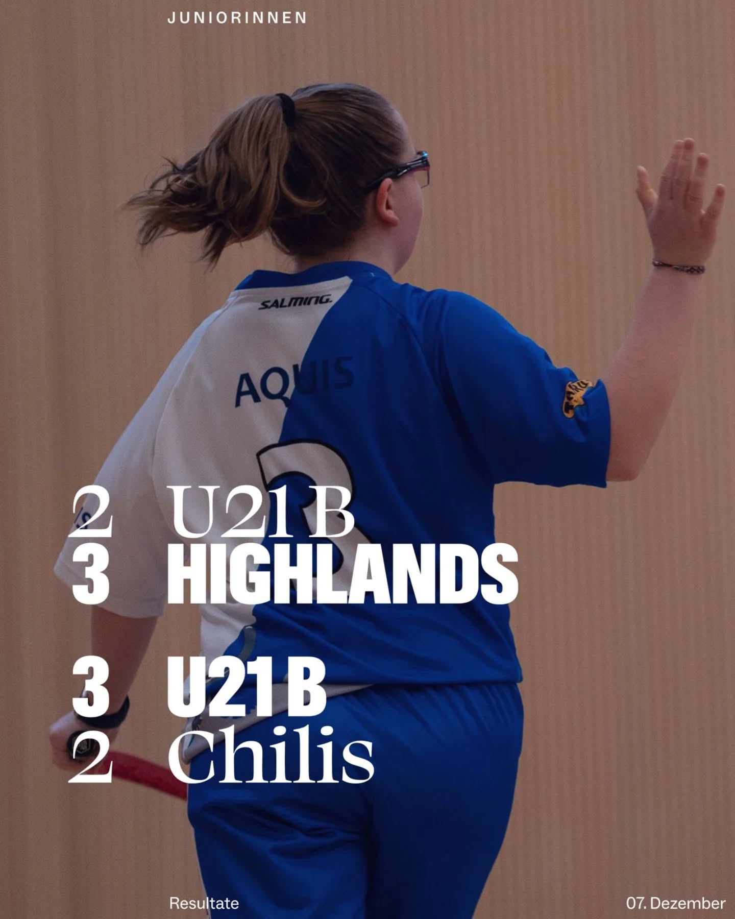 Resultatflash Juniorinnen!💙🤍🦁
🔵⚪️
U21b
❌️ 2:3 vs. @zugerhighlands_u21 
✅️ 3:2 vs. @chilis_u21 
🔵⚪️
Grafik: @michel.domeisen 
Foto: @n.rechberger 
🔵⚪️
#lioness #floorballzurichlioness #juniorinnen #u21 #resultate #swissunihockey #iff #unihockey #floorball #innebandy #salibandy #salmingfloorball #taurussports
