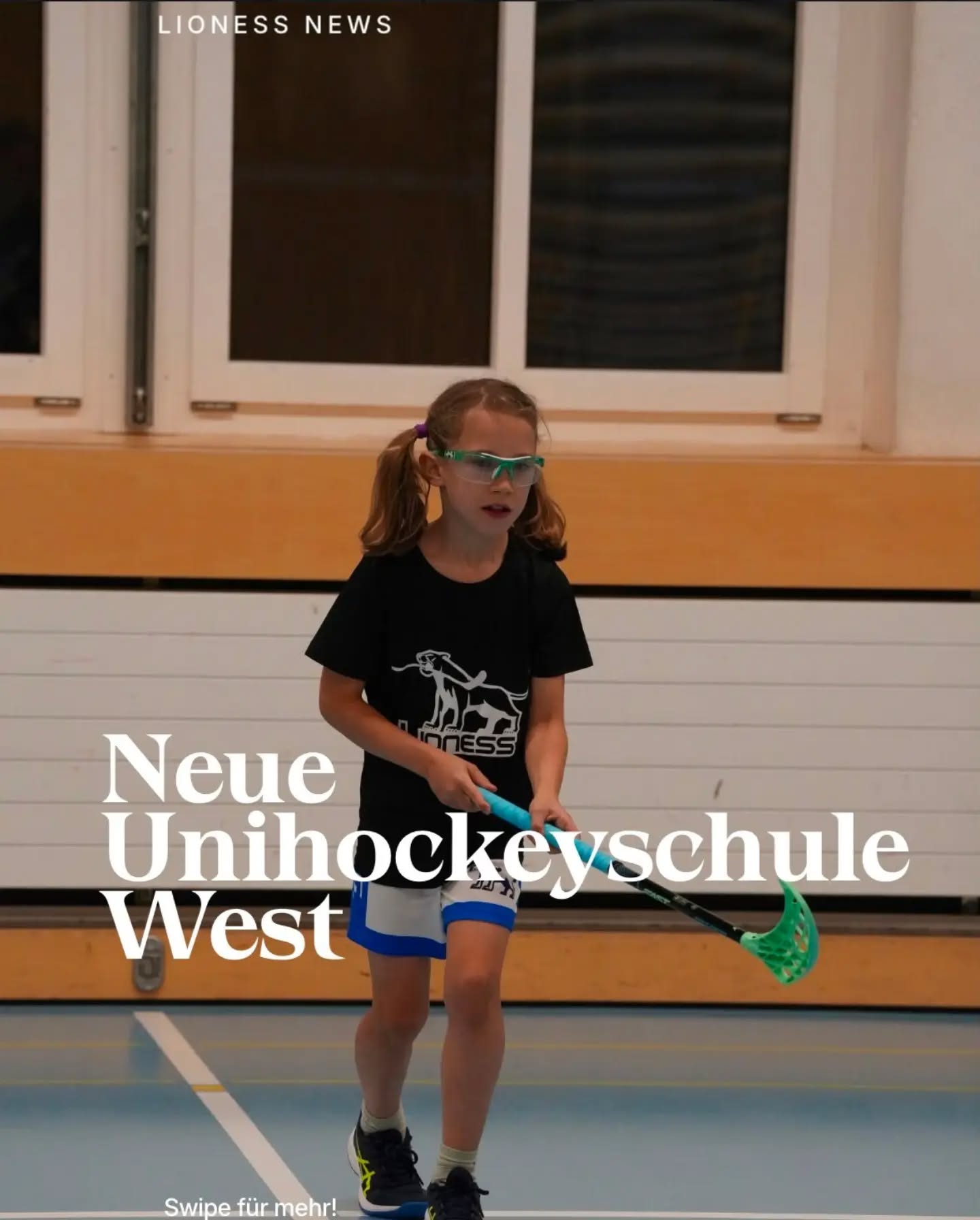 🏑 Neue Unihockeyschule West, jetzt anmelden! 💜 

Du möchtest Unihockey ausprobieren oder bist auf der Suche nach einer neuen Sportart? Dann bist du bei unserer neuen Unihockeyschule West genau richtig! 

👧 Für Mädchen der Jahrgänge 2017–2019
📅 Jeden Dienstag
🕟 16.30 - 18.00 Uhr
📍 Nähe Bahnhof Binz 

Bei uns stehen Spiel, Bewegung und Teamgeist im Mittelpunkt. In einer motivierenden und altersgerechten Umgebung lernen die Mädchen die Grundlagen des Unihockeys kennen, sammeln erste Spielerfahrungen und haben gemeinsam jede Menge Spass. 

🏑 Keine Vorkenntnisse nötig, alle sind herzlich willkommen! 

📩 Melde dich für ein unverbindliches Schnuppertraining über den Link in unserer Bio an oder direkt hier:
https://lioness.ch/probetraining

Wir freuen uns auf dich!💙🤍🦁