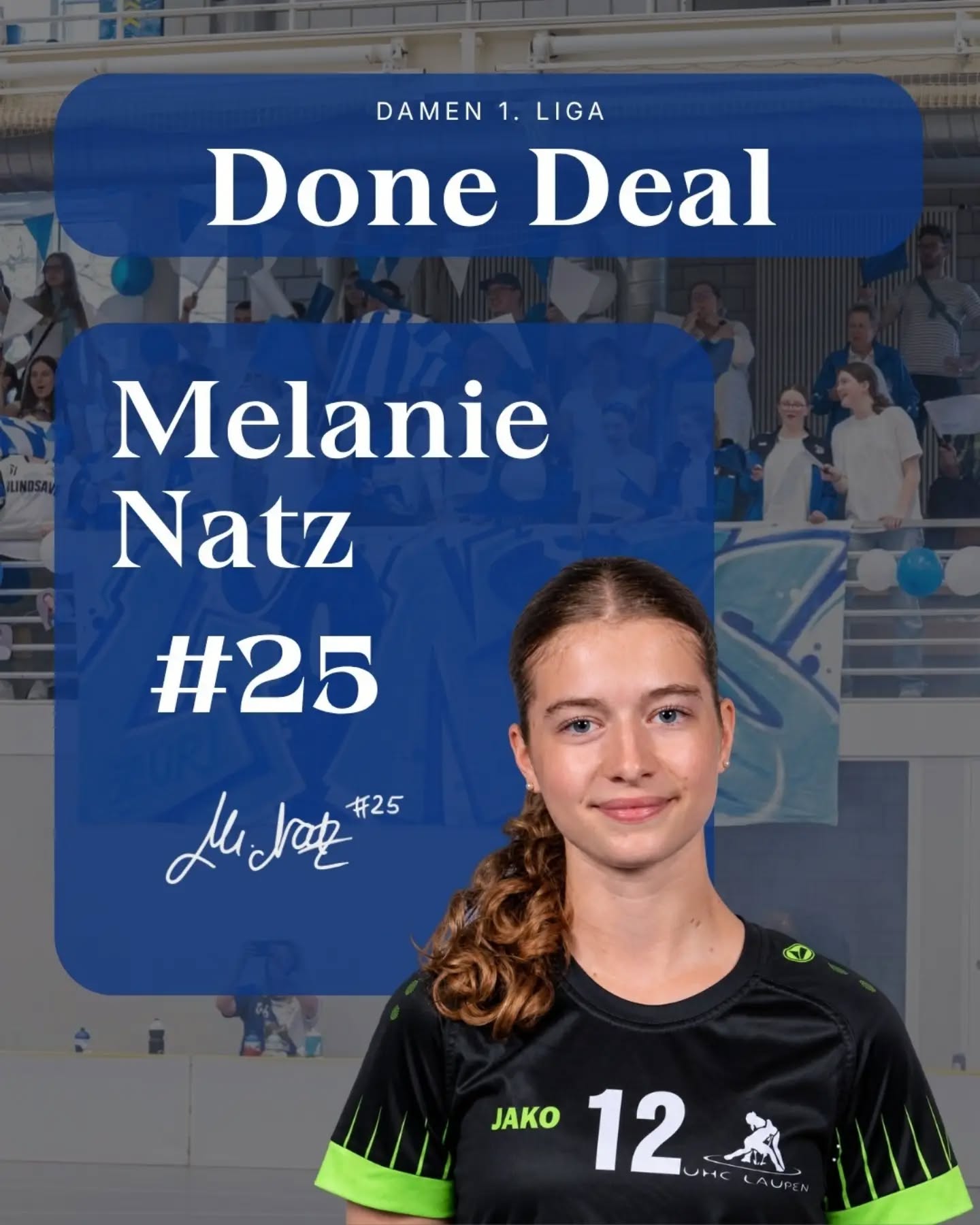 Damen 1. Liga
Melanie Natz | Nr. 25
Damen 1. Liga
Fiona Albrecht | Nr. 26